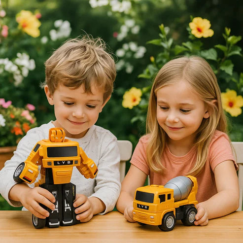 Mechabrix – Der verwandelbare Baustellenheld