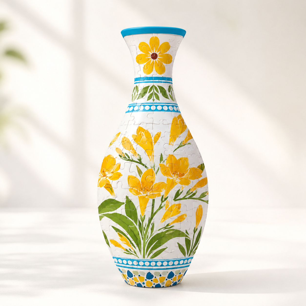 BloomPuzzle Vase – DIY 3D Puzzle-Blumenvase