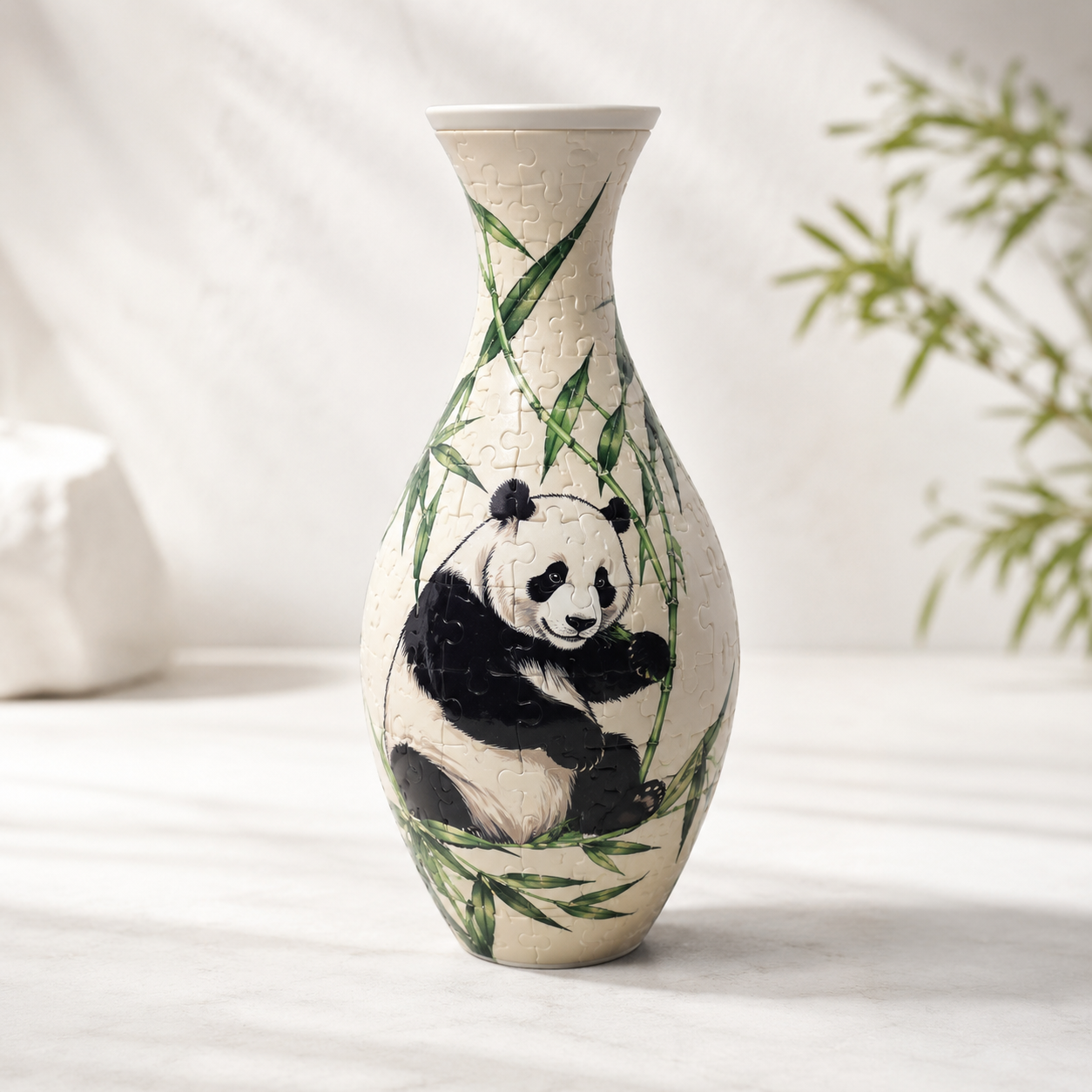 BloomPuzzle Vase – DIY 3D Puzzle-Blumenvase