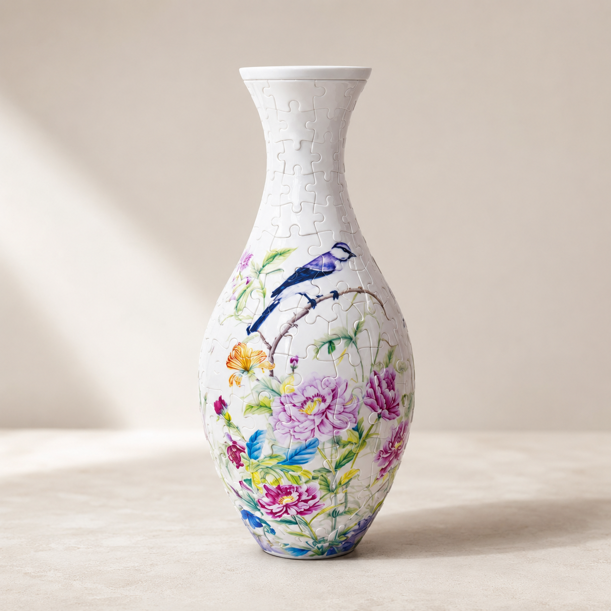 BloomPuzzle Vase – DIY 3D Puzzle-Blumenvase