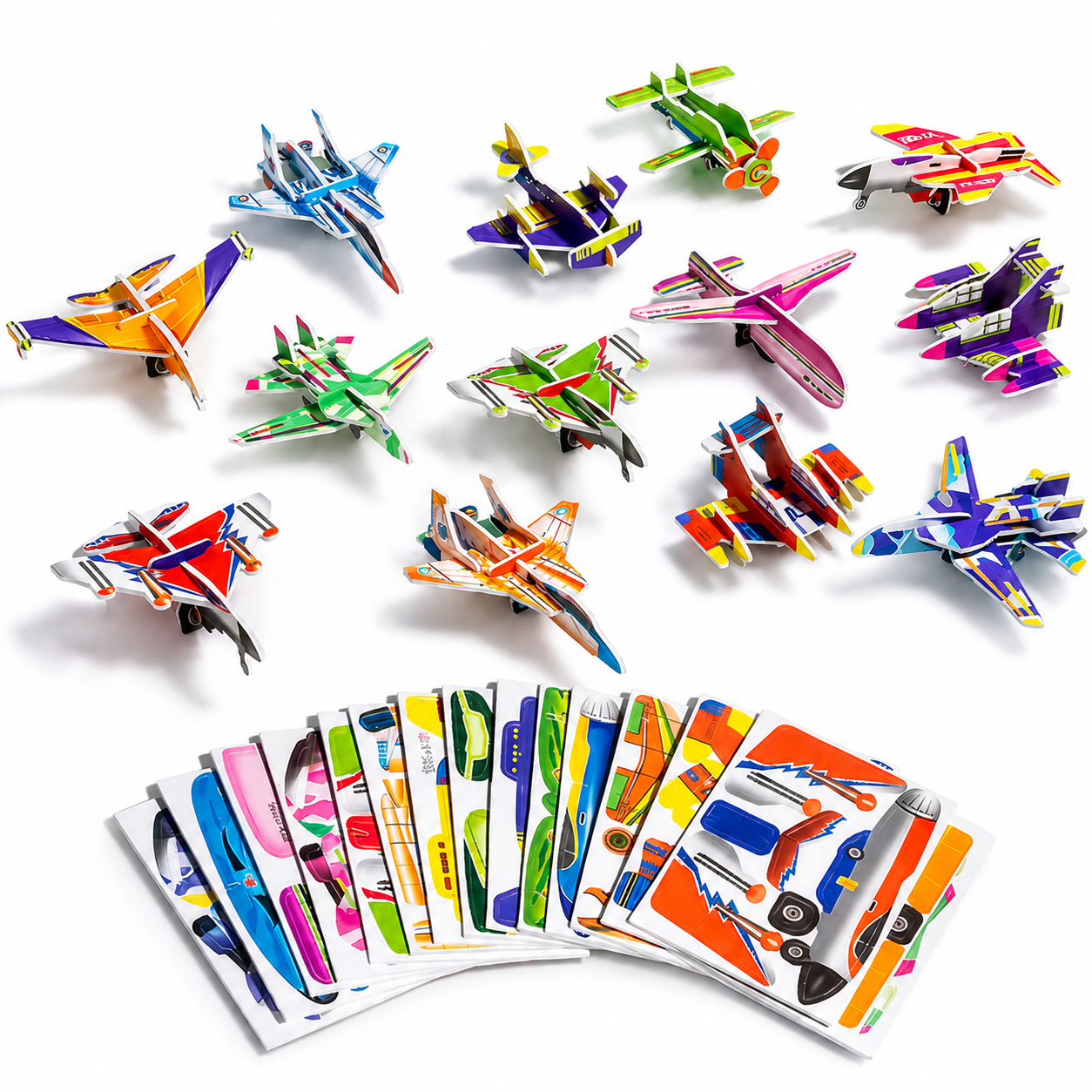 BuildWorld 3D Puzzle – Kreatives Steckpuzzle für kleine Entdecker