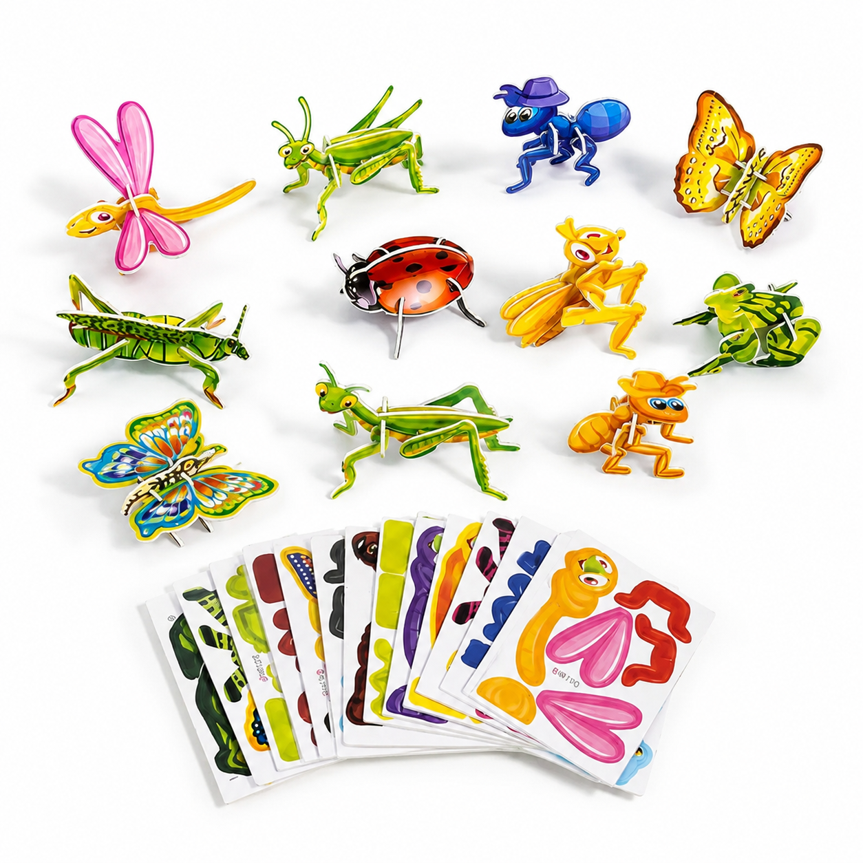 BuildWorld 3D Puzzle – Kreatives Steckpuzzle für kleine Entdecker