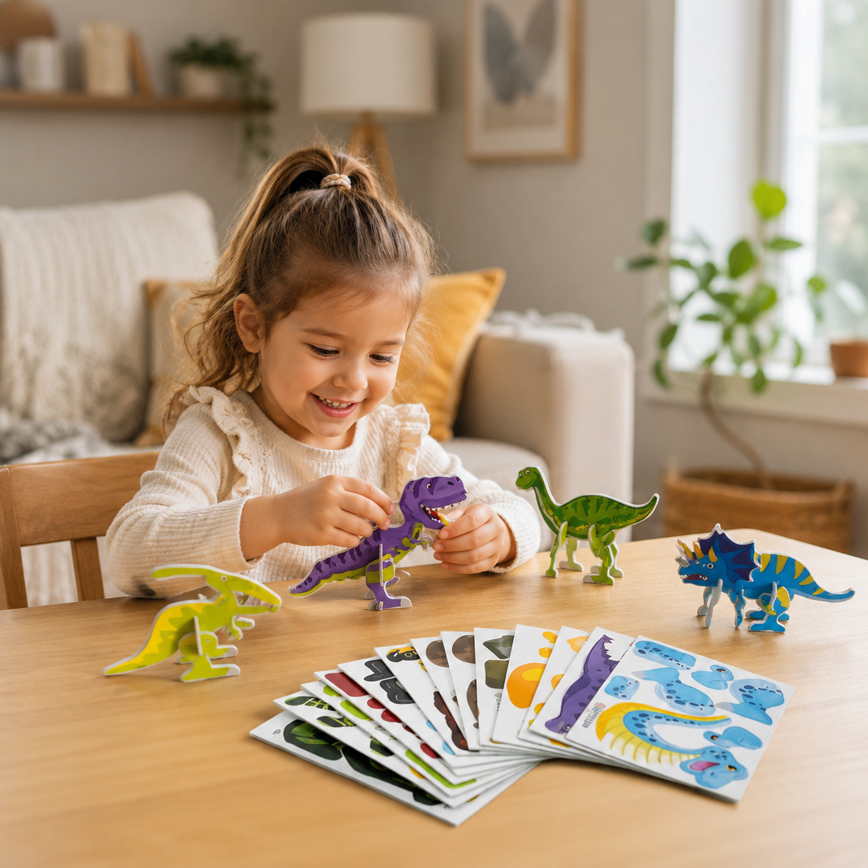BuildWorld 3D Puzzle – Kreatives Steckpuzzle für kleine Entdecker