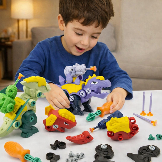 DinoWerkstatt Attack – Das interaktive Schraub- Action Spielset