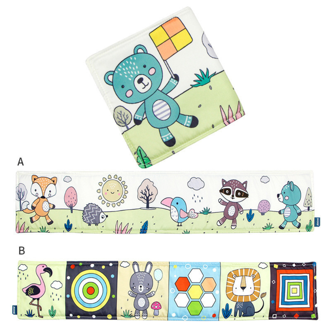 SehWunder Babybuch – Kontrastreiches Montessori Erlebnis