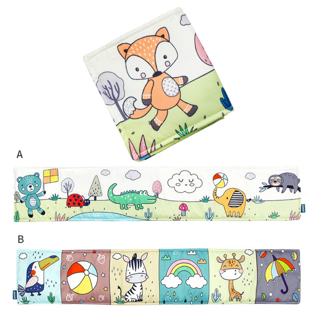 SehWunder Babybuch – Kontrastreiches Montessori Erlebnis