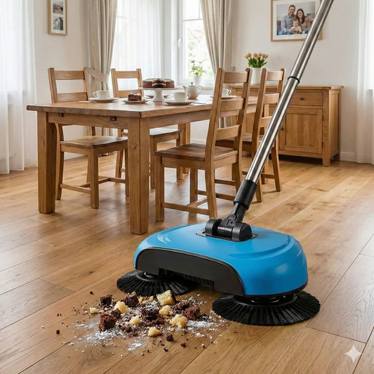 FamilySweep 3-in-1 Handkehrer – Sauberer Boden für Baby- & Kinderhaushalte