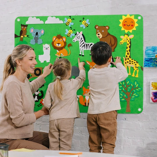 Fantasiewelten aus Filz – Kreative Spielmatten