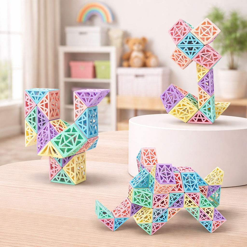FlexiForm – Kreatives Puzzle-Baustein-Set