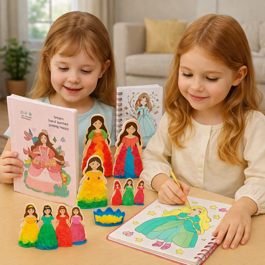 GlitzerTraum Atelier – Kreativbuch für kleine Prinzessinnen