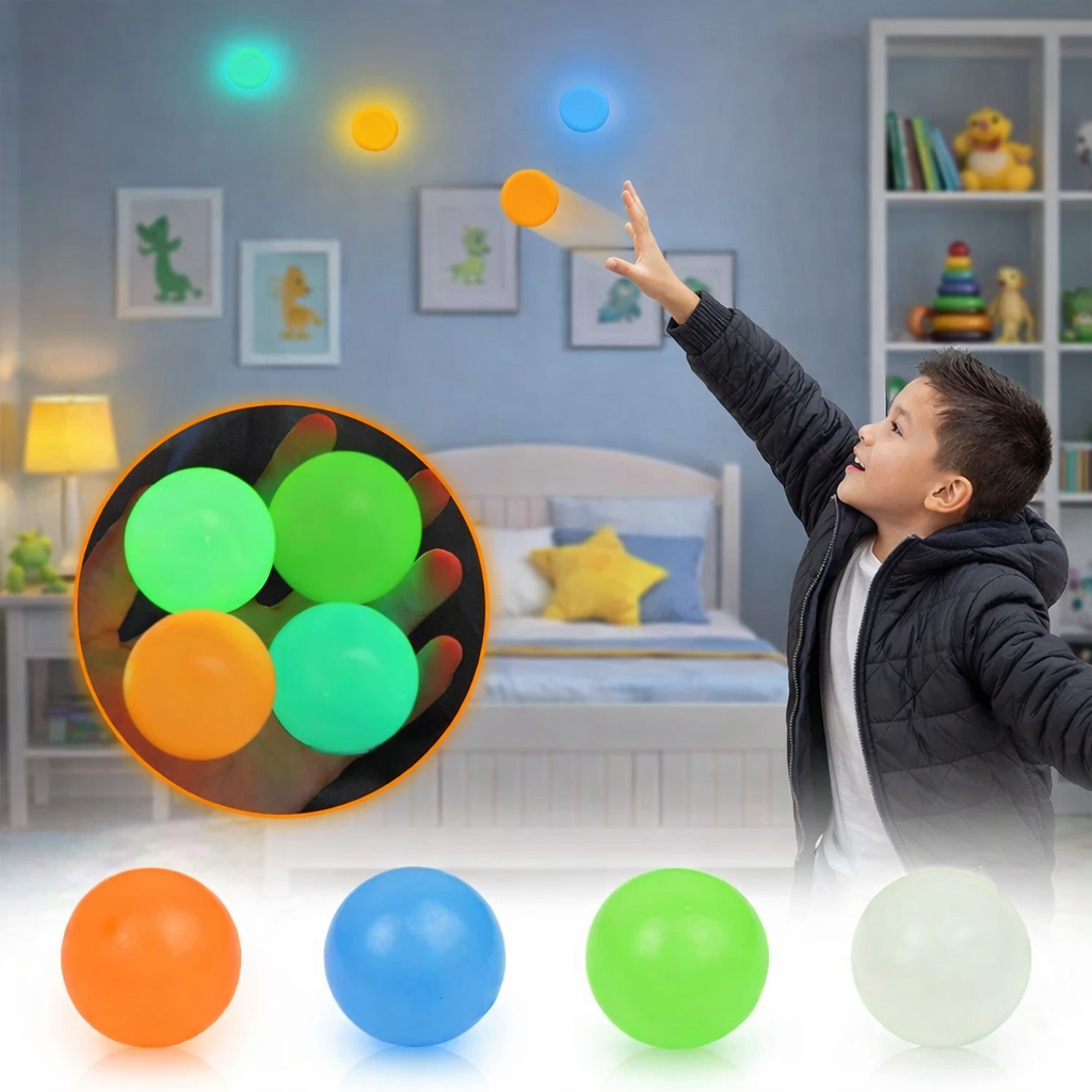 GlowGrabber – Leuchtende Haftbälle