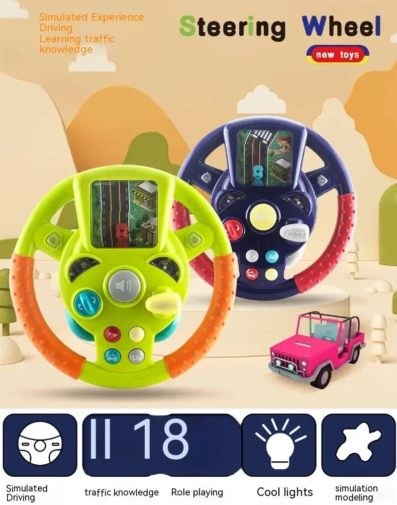 DriveJoy Mini-Lenkrad – Spielerisch fahren und lernen