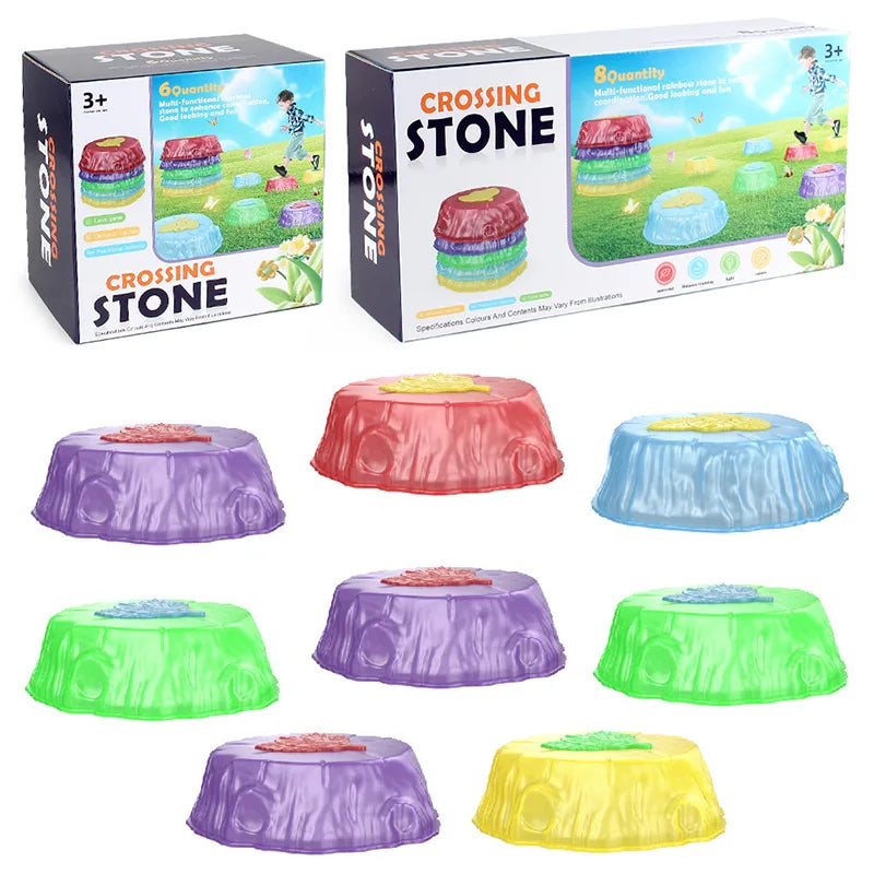 GlowSteps – Leuchtende Balance-Steine