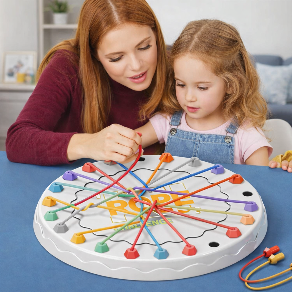 KnotenKlick Denkspiel – Motorik & Logik Puzzle