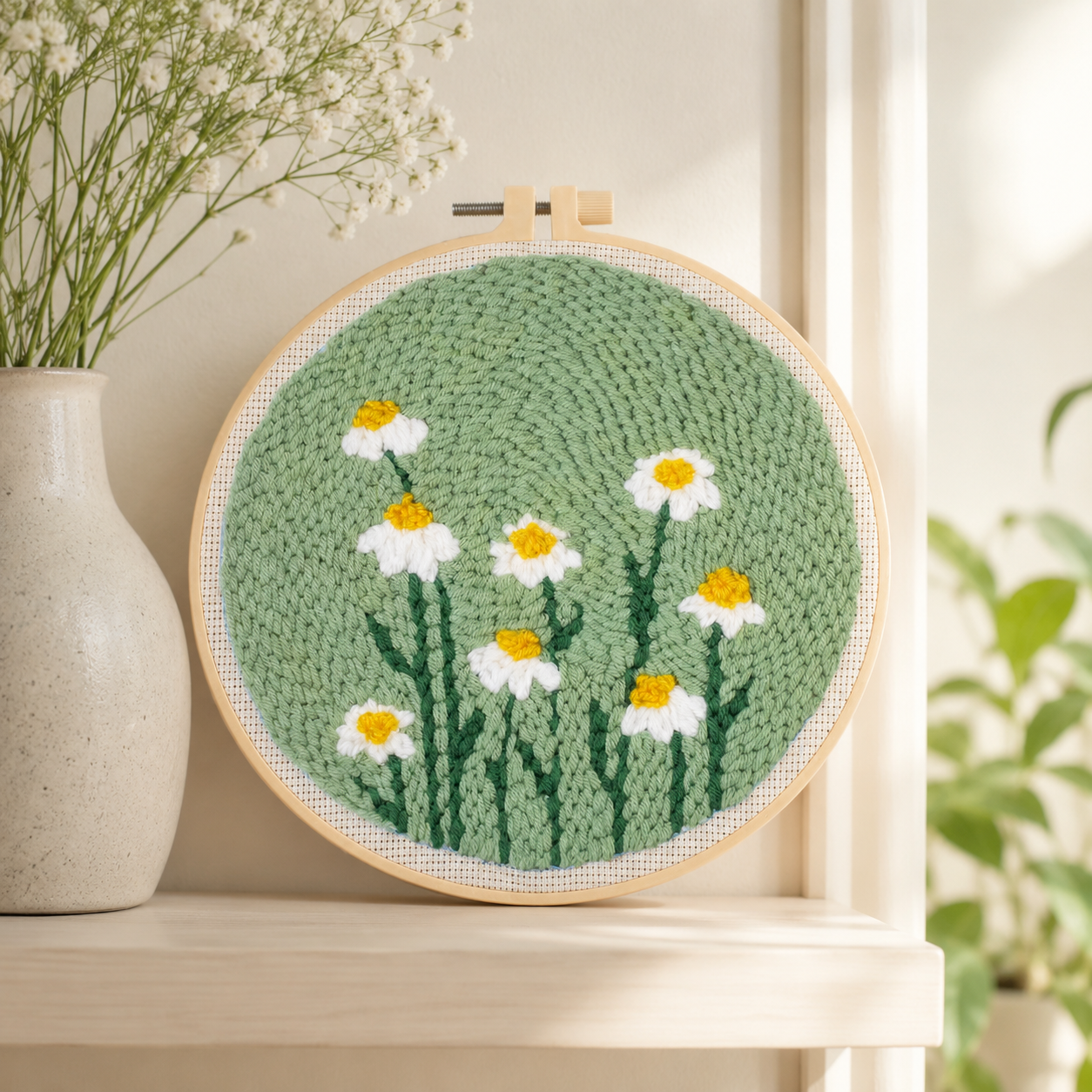 LoopArt Kreativset – Punch Needle Stickset für Kinder & Familien