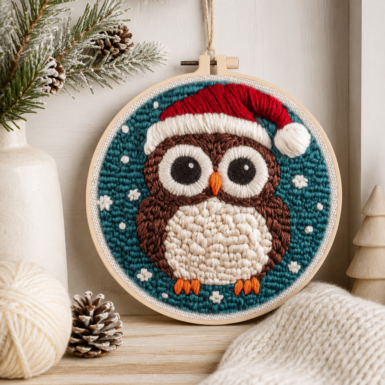 LoopArt Kreativset – Punch Needle Stickset für Kinder & Familien