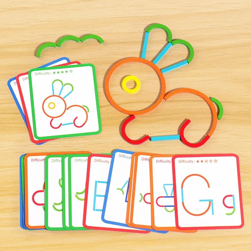 FormenWald Steckspiel – Montessori Lernpuzzle