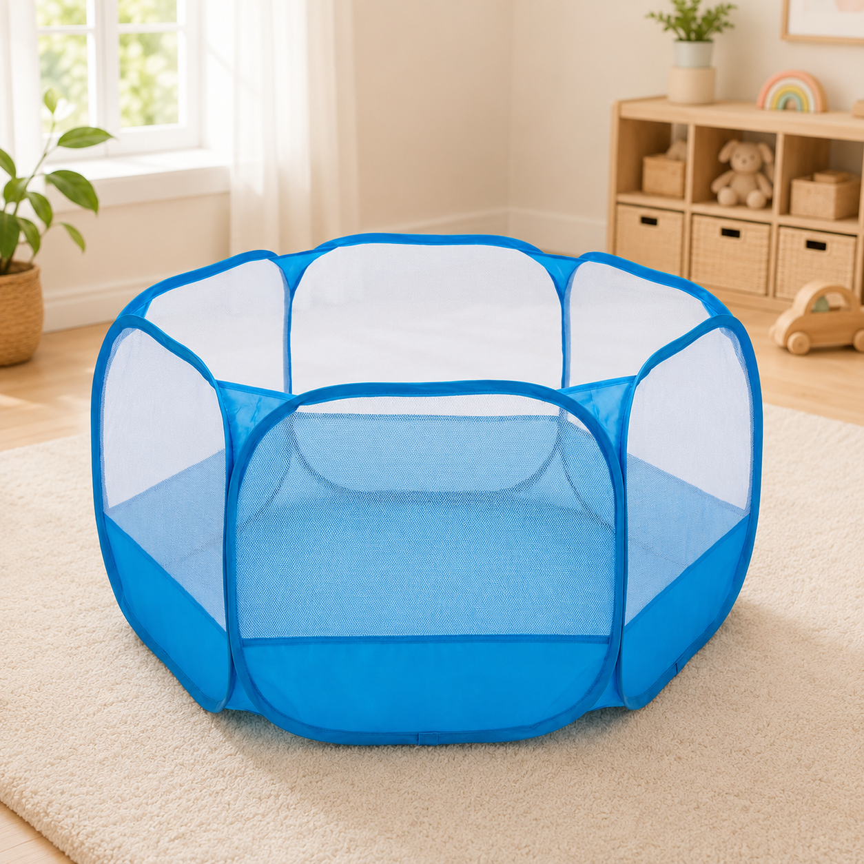 PlayNest Kids – Faltbarer Reise Laufstall & Spielbereich
