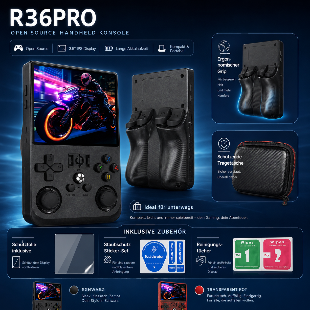 Pixelon R36 Pro – Die nächste Generation der Retro Game Console