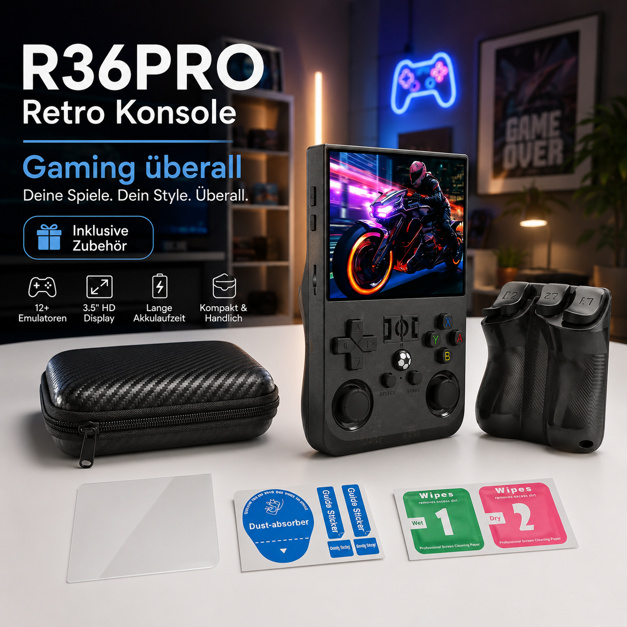 Pixelon R36 Pro – Die nächste Generation der Retro Game Console