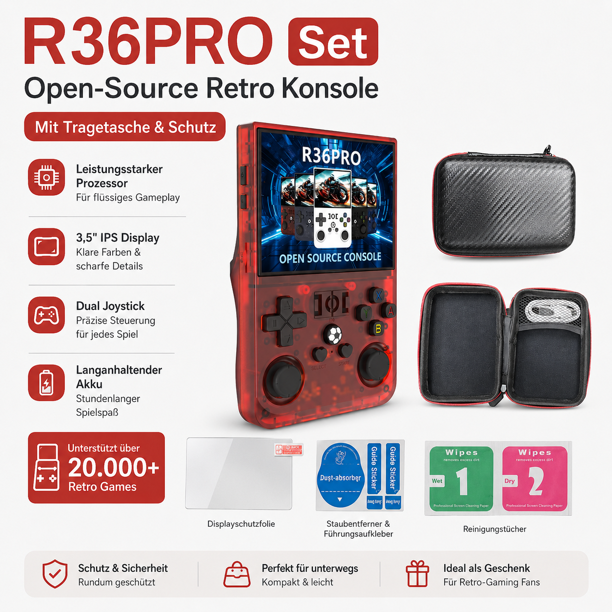 Pixelon R36 Pro – Die nächste Generation der Retro Game Console