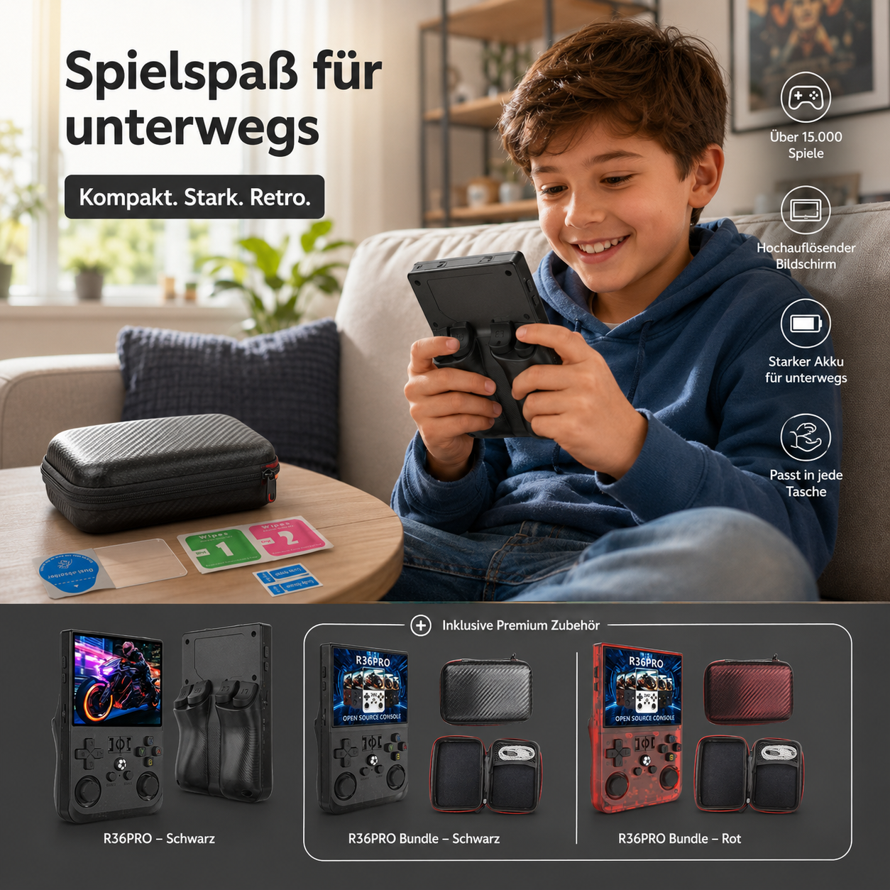 Pixelon R36 Pro – Die nächste Generation der Retro Game Console