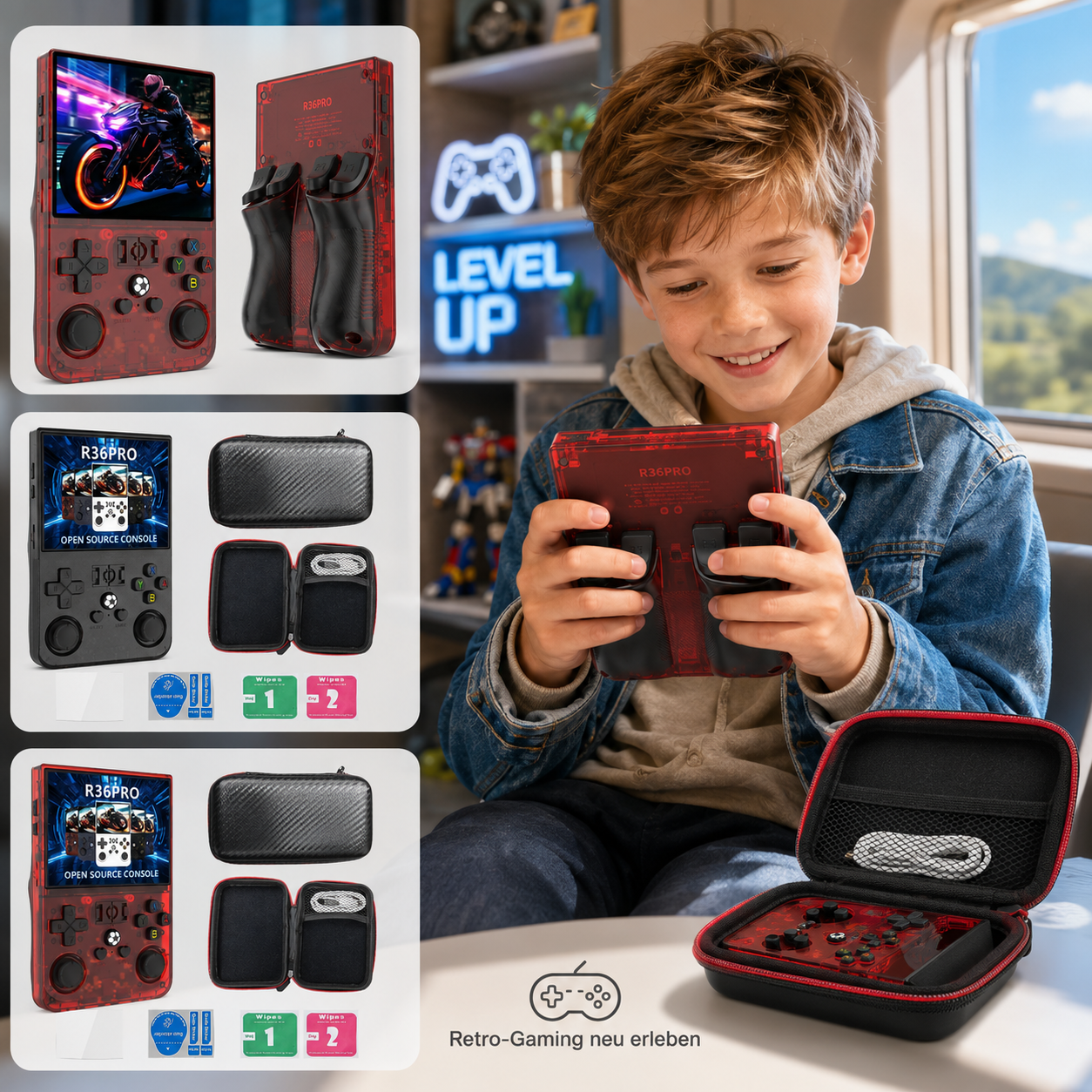 Pixelon R36 Pro – Die nächste Generation der Retro Game Console
