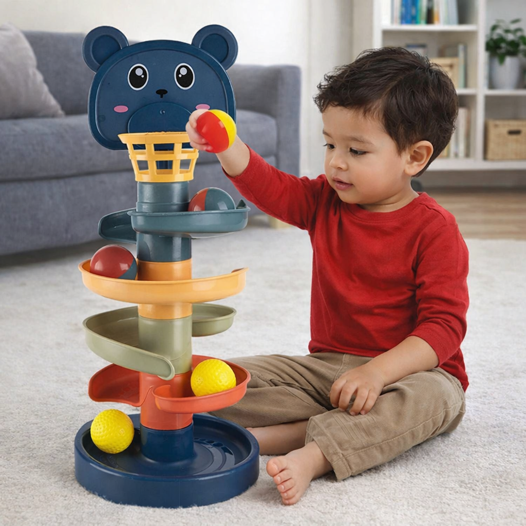 Rollino Montessori Kugelturm