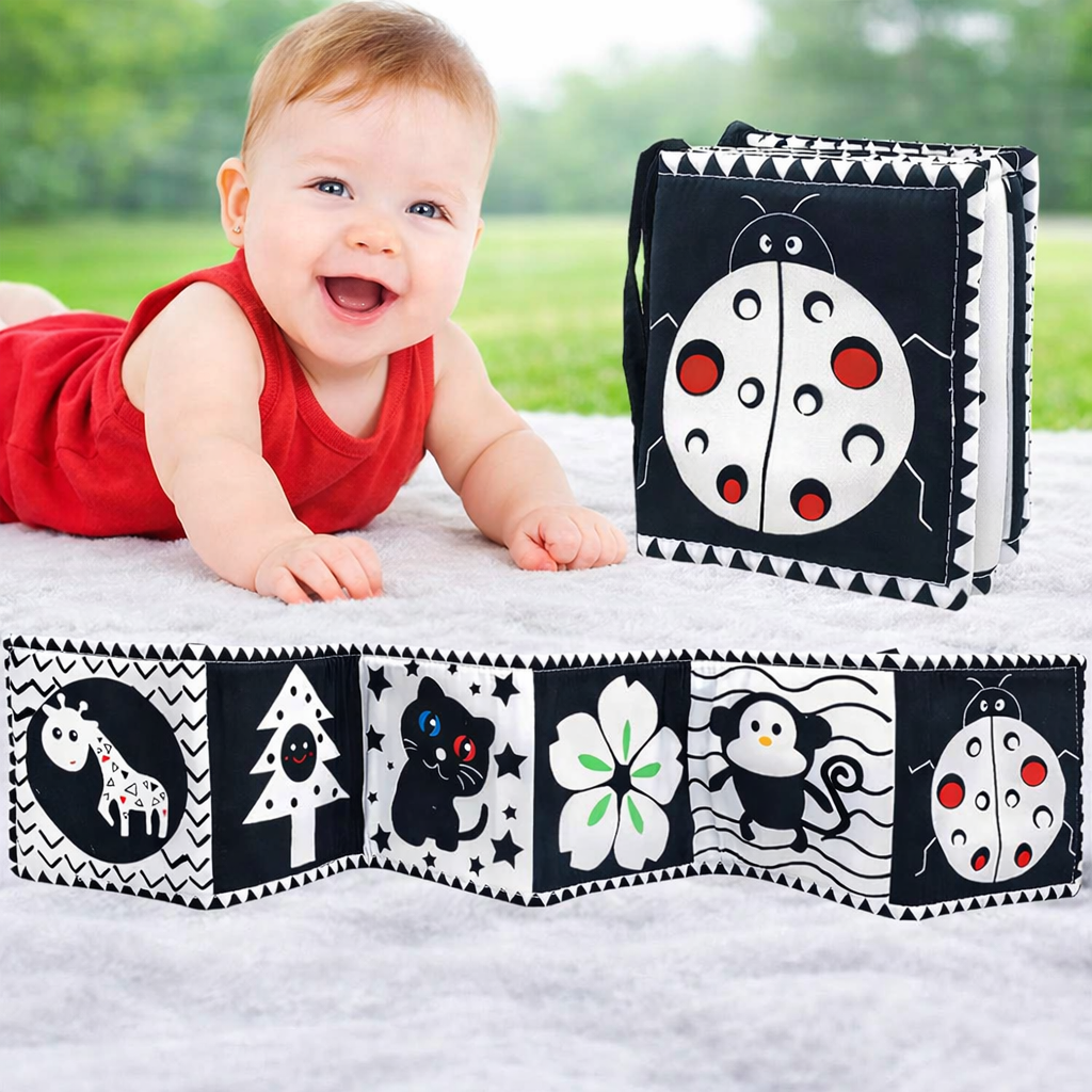 SehWunder Babybuch – Kontrastreiches Montessori Erlebnis