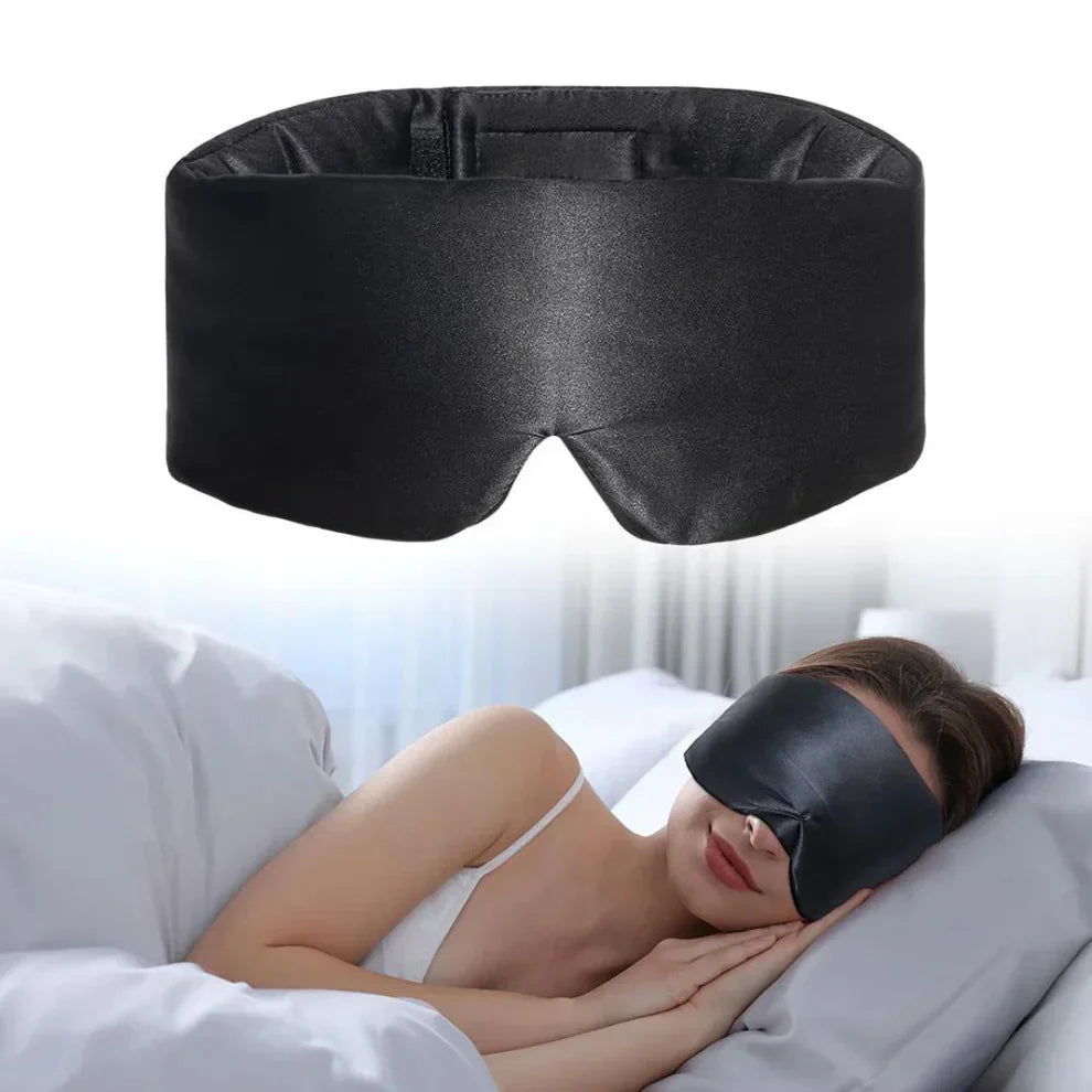 SilkDream – Seiden Schlafmaske für tiefe Entspannung & absolute Dunkelheit