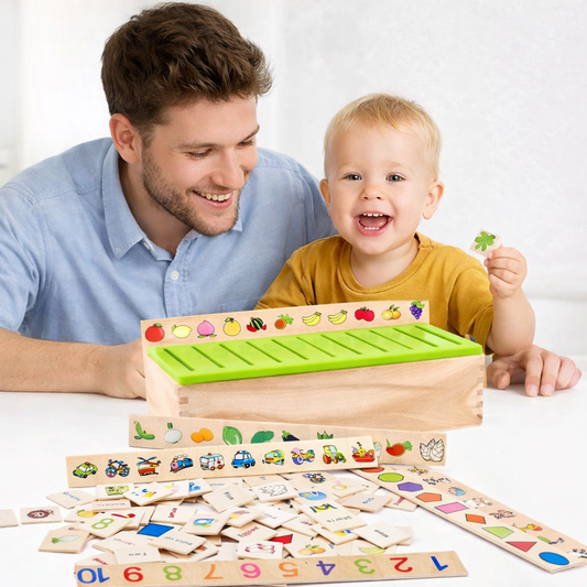 Montibox Montessori Holz Sortierbox