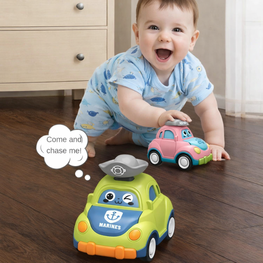 SpeedyPush Flitzer – Drück-und-Los Autos
