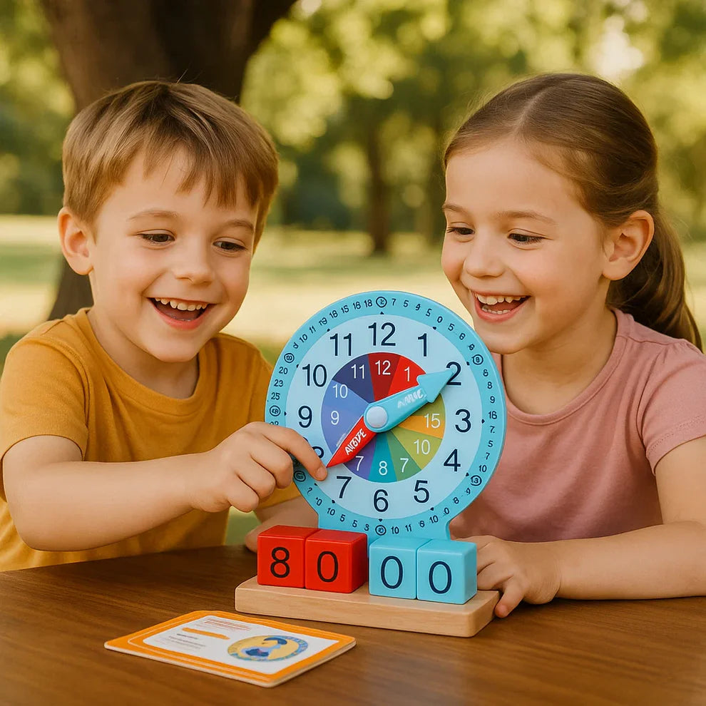 Timelino – Das Montessori-Uhrzeitspiel