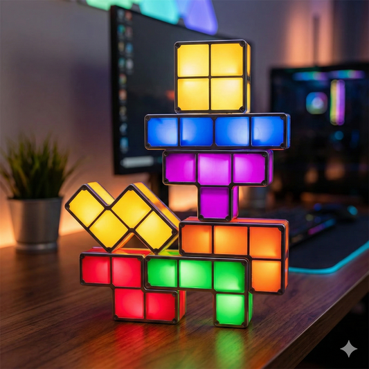 BlockGlow – Kreative Tetris-Nachtlampe
