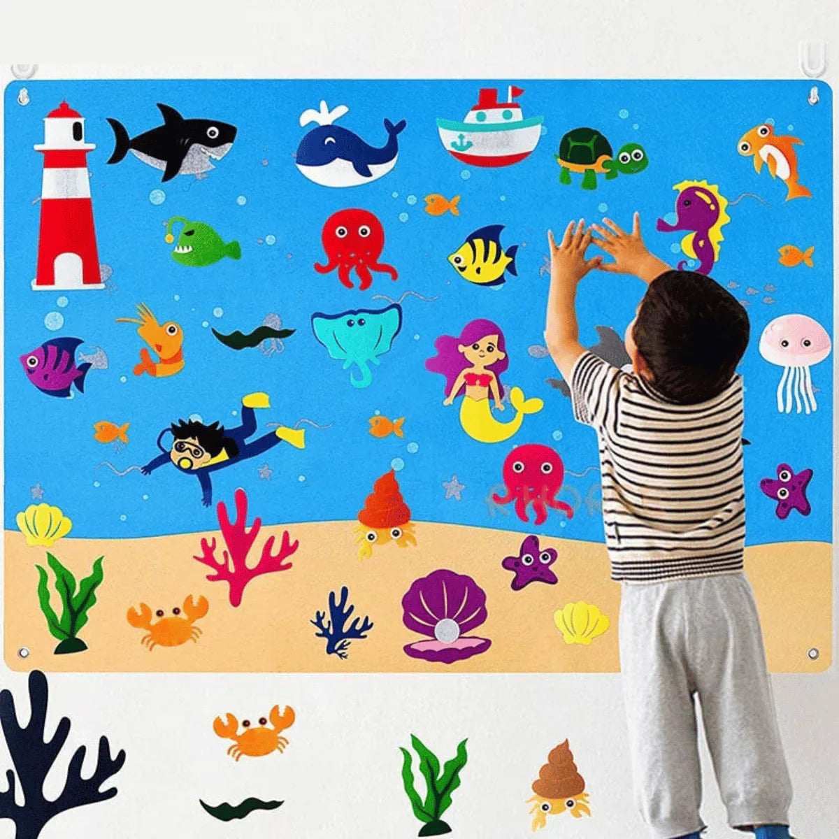 StoryFelt Abenteuerwand – Interaktives Filz-Storyboard