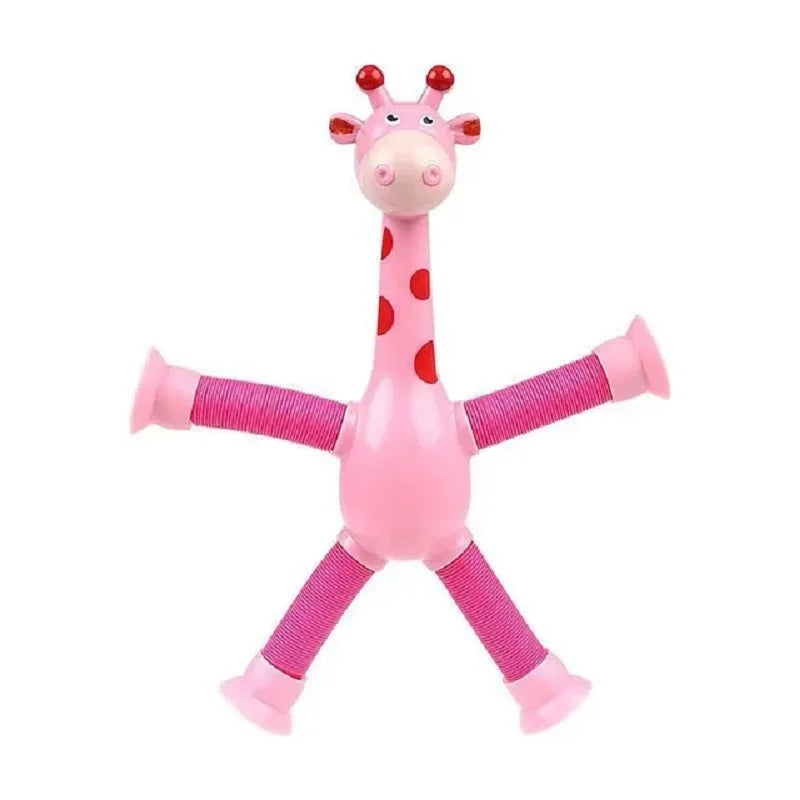 FlexiGiraff Pop & Stick – Sensorisches Saugnapf Spielzeug