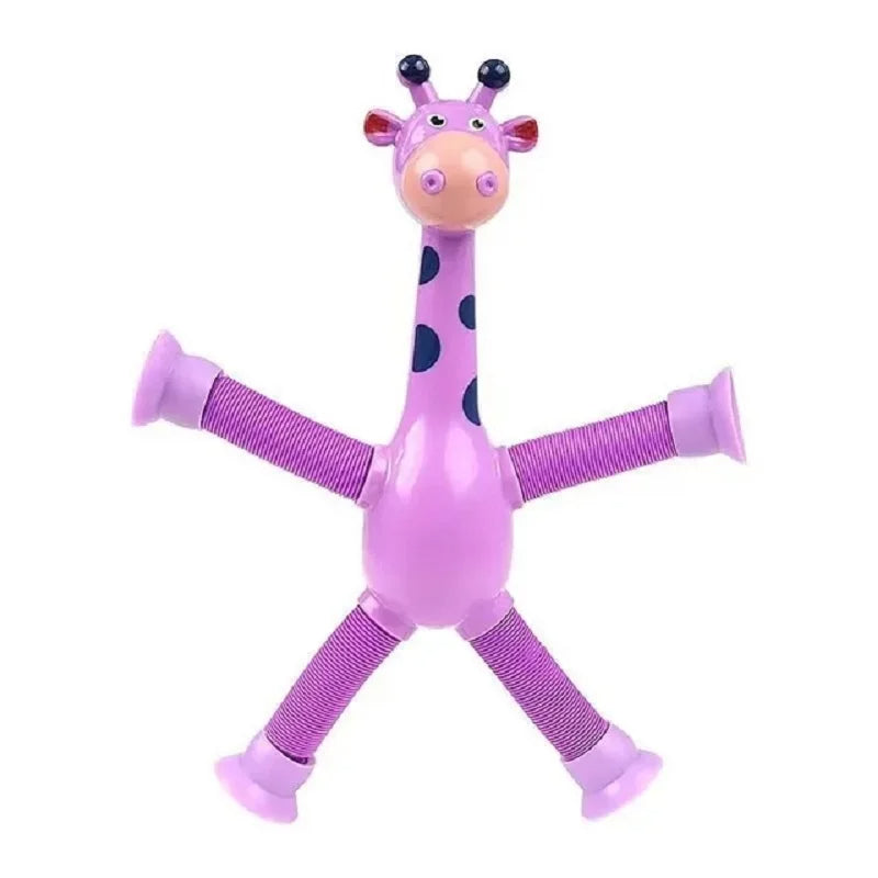 FlexiGiraff Pop & Stick – Sensorisches Saugnapf Spielzeug