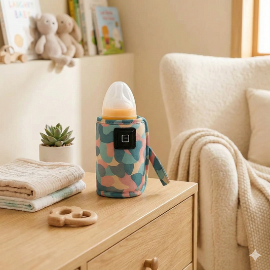 WarmGo Pro – Mobiler Flaschenwärmer mit Temperaturanzeige