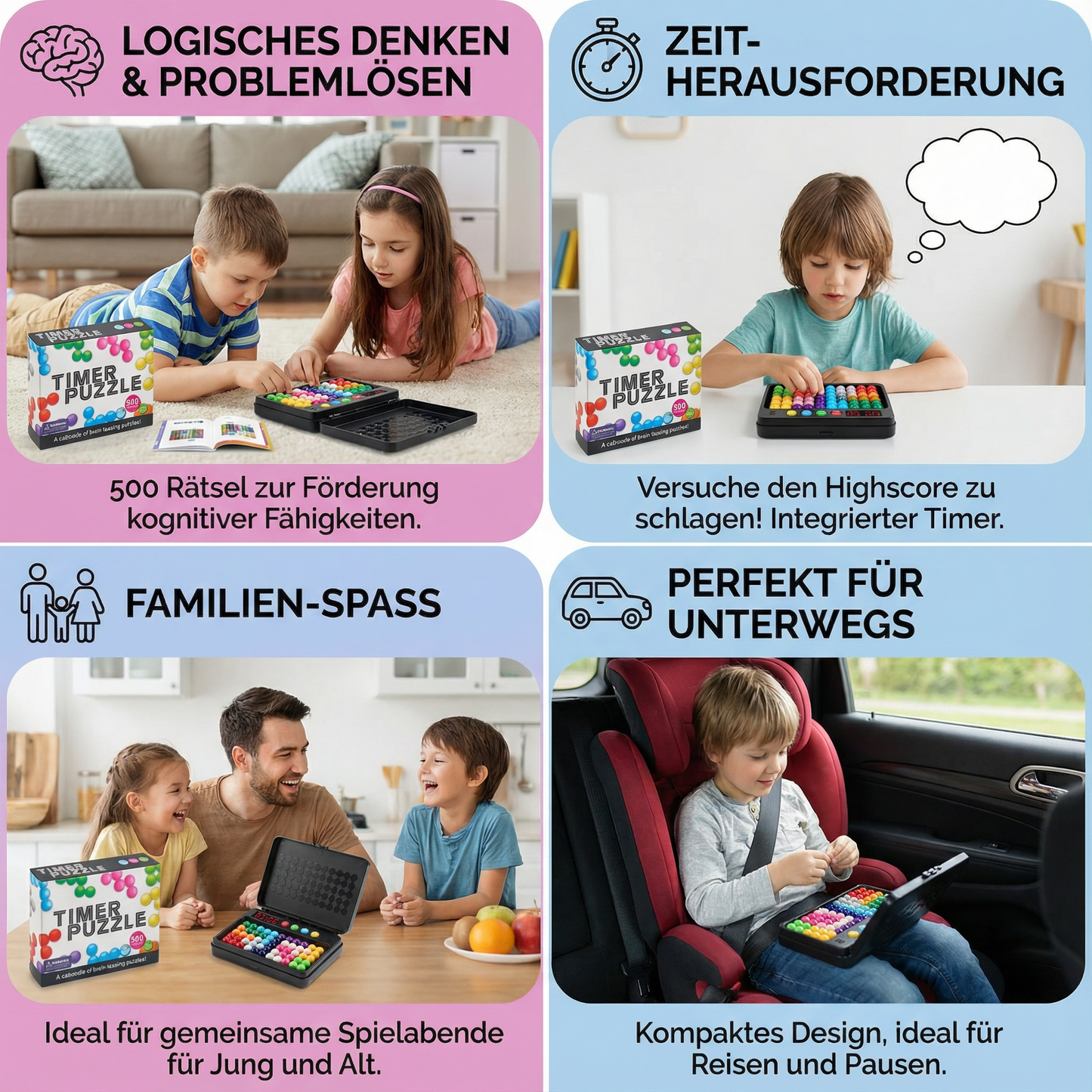 BrainSpark 500 – Logik-Denkspiel