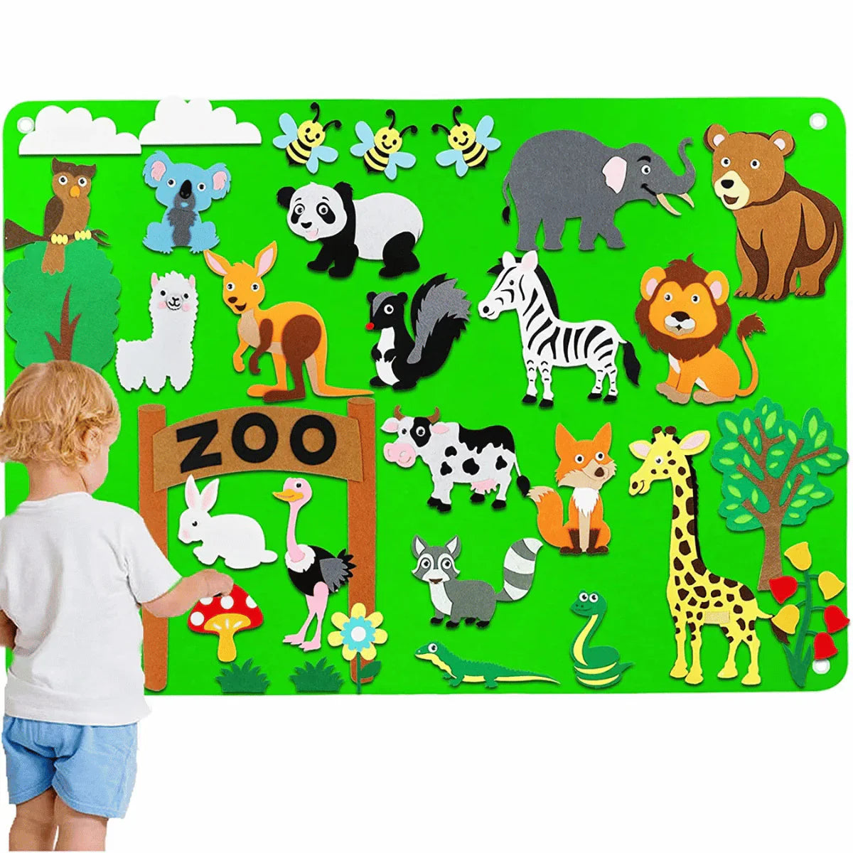 StoryFelt Abenteuerwand – Interaktives Filz-Storyboard
