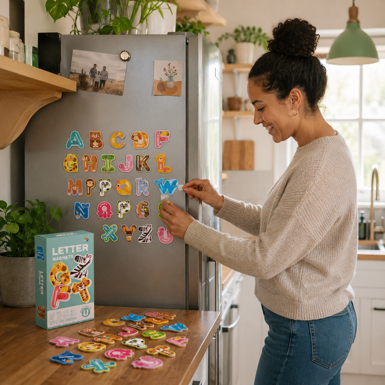 ZooABC Magnetbuchstaben – Tierisches Alphabet Lernset