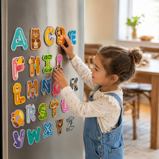 ZooABC Magnetbuchstaben – Tierisches Alphabet Lernset